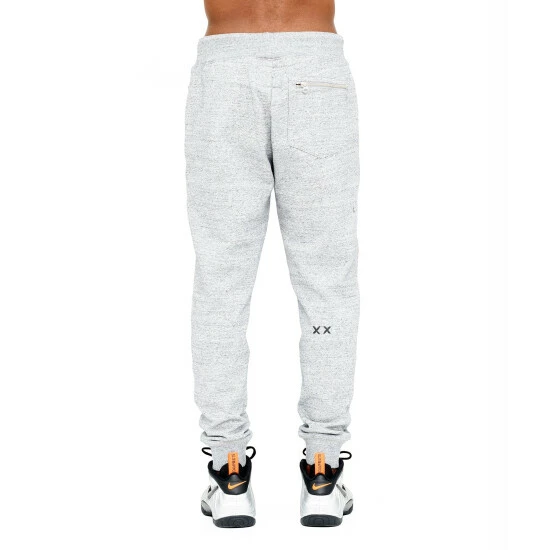 Cult Of Individuality Printed Logo Sweatpant Pants Heather Grey 2 Cult Of Individuality Printed Logo Sweatpant Pants Heather Grey - Image 2