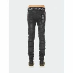 Cult Of Individuality Punk Nomad Jeans In Black Denim & Bottoms -Cult of Individuality Shop unnamed file 506