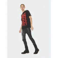 Cult Of Individuality Punk Nomad Jeans In Black Denim & Bottoms -Cult of Individuality Shop unnamed file 507