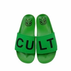 Cult Of Individuality Slide Sandals Green