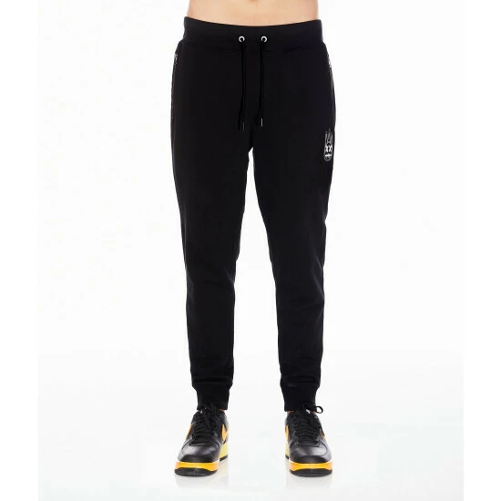 Cult Of Individuality Printed Logo Sweatpant Pants Black 1 Cult Of Individuality Printed Logo Sweatpant Pants Black