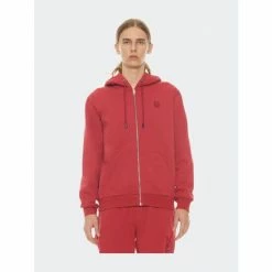 Cult Of Individuality Zip Hoody - Garnet Sweatshirts, Sweaters & Hoodies Red