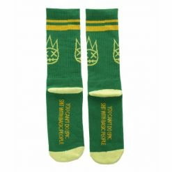 Cult Of Individuality Socks In Kelly Green