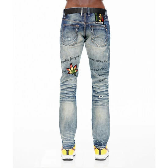 Cult Of Individuality Marley Rocker Slim Belted Denim & Bottoms Shed 2 Cult Of Individuality Marley Rocker Slim Belted Denim & Bottoms Shed - Image 2