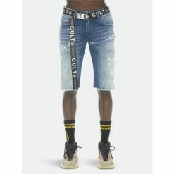 Cult Of Individuality Rocker Short Stretch W/ Belt Shorts Dune