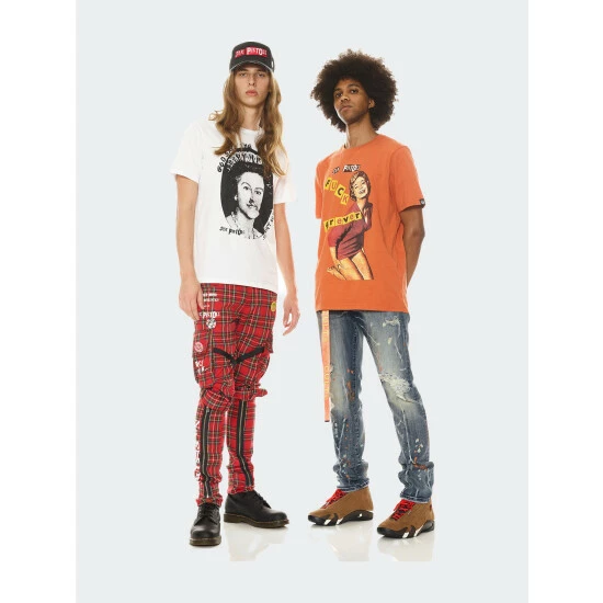 Cult Of Individuality Sex Pistols Mesh Back Trucker Curved Visor Cap Hats Black 3 Cult Of Individuality Sex Pistols Mesh Back Trucker Curved Visor Cap Hats Black - Image 3