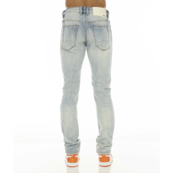 Cult Of Individuality Rocker Slim Stretch W/ White Belt Jeans & Denim Hateful 3 Cult Of Individuality Rocker Slim Stretch W/ White Belt Jeans & Denim Hateful - Image 3