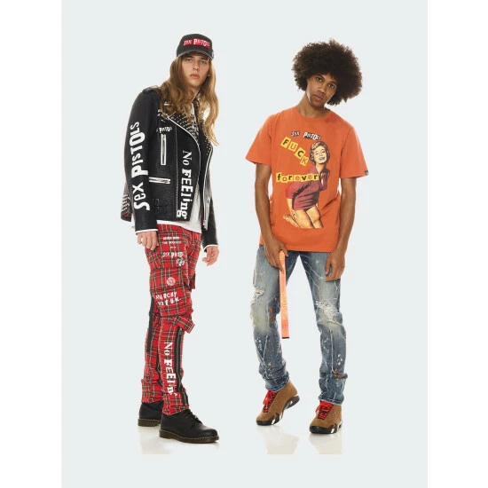 Cult Of Individuality Sex Pistols Mesh Back Trucker Curved Visor Cap Hats Black 4 Cult Of Individuality Sex Pistols Mesh Back Trucker Curved Visor Cap Hats Black - Image 4