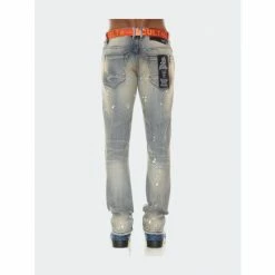 Cult Of Individuality Rocker Slim Jeans In Nimbus Denim & Bottoms Blue -Cult of Individuality Shop unnamed file 668