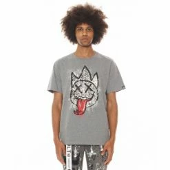 Cult Of Individuality Short Sleeve Crew Neck Tee "Polack" T-Shirts Grey -Cult of Individuality Shop unnamed file 67