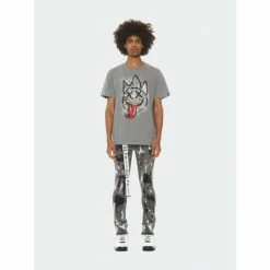 Cult Of Individuality Punk Super Skinny In Cinder Denim & Bottoms Grey -Cult of Individuality Shop unnamed file 690