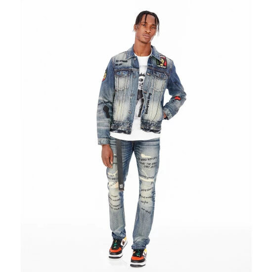 Cult Of Individuality Marley Rocker Slim Belted Denim & Bottoms Shed 3 Cult Of Individuality Marley Rocker Slim Belted Denim & Bottoms Shed - Image 3