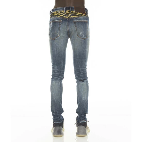 Cult Of Individuality Punk Super Skinny Jeans Clothing Tiger Lucky Bastard 3 Cult Of Individuality Punk Super Skinny Jeans Clothing Tiger Lucky Bastard - Image 3