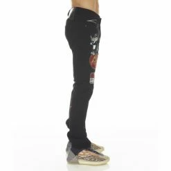 Cult Of Individuality Lucky Bastard Rocker Slim Ridged Clothing Black -Cult of Individuality Shop unnamed file 706