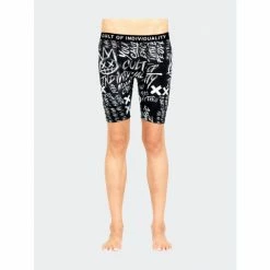 Cult Of Individuality Cult Briefs 2 Pack "Epic Shit" Print & Black Solid Denim & Bottoms Multi