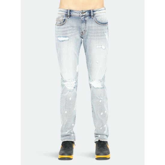 Cult Of Individuality Rocker Slim - Premium Stretch Clothing Bleach 1 Cult Of Individuality Rocker Slim - Premium Stretch Clothing Bleach