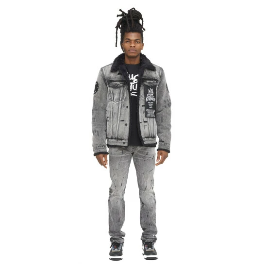 Cult Of Individuality Rocker Slim Rigid Clothing 7 Year Black 4 Cult Of Individuality Rocker Slim Rigid Clothing 7 Year Black - Image 4