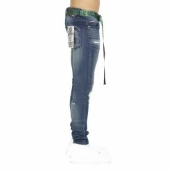 Cult Of Individuality Punk Super Skinny Belted Denim & Bottoms Nash -Cult of Individuality Shop unnamed file 740