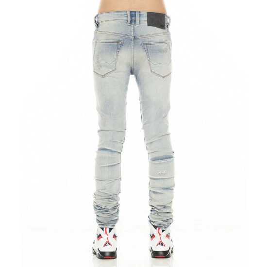 Cult Of Individuality Punk Nomad In Scars Denim Denim & Bottoms Blue 3 Cult Of Individuality Punk Nomad In Scars Denim Denim & Bottoms Blue - Image 3