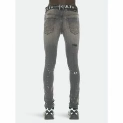 Cult Of Individuality Punk Super Skinny Stretch W/ White Belt Clothing Canteen 5 Cult Of Individuality Punk Super Skinny Stretch W/ White Belt Clothing Canteen -Cult of Individuality Shop unnamed file 773