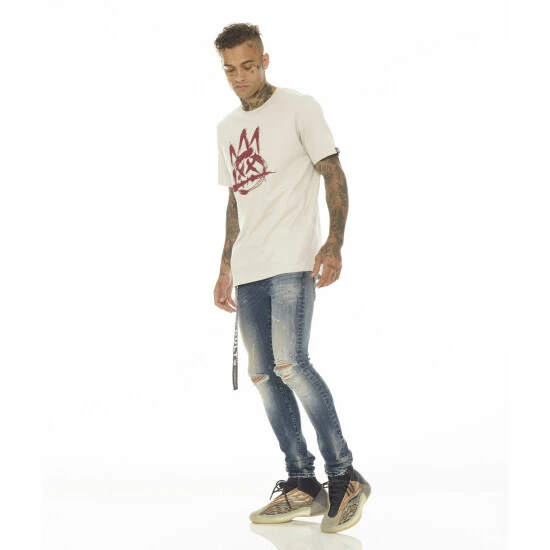 Cult Of Individuality Punk Super Skinny Stretch W/ Black Belt Belts Mayfly 3 Cult Of Individuality Punk Super Skinny Stretch W/ Black Belt Belts Mayfly - Image 3