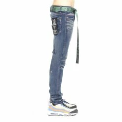 Cult Of Individuality Punk Super Skinny Belted Denim & Bottoms Reyn -Cult of Individuality Shop unnamed file 784