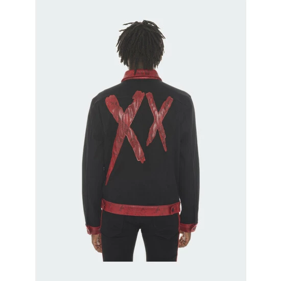 Cult Of Individuality Type II Denim Jacket Denim & Bottoms Black 3 Cult Of Individuality Type II Denim Jacket Denim & Bottoms Black - Image 3