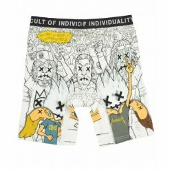 Cult Of Individuality Cult Briefs "Rage" Denim & Bottoms Acai/multi