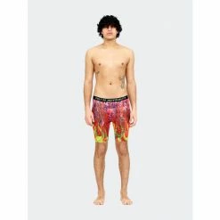 Cult Of Individuality Cult Briefs 2 Pack "Fallen Angels" Print/Saftey Swimwear Multi