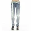 Cult Of Individuality Rocker Slim Stretch /w Belt  Denim & Bottoms Skittle