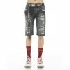 Cult Of Individuality Rocker Short Japanese Selvage Ridged W/ Belt Belts Tarvick