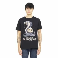 Cult Of Individuality S/S Crew T "Devils Playground" T-Shirts Black