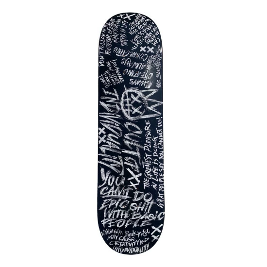 Cult Of Individuality Logo Deck Skateboard Gifts Black 1 Cult Of Individuality Logo Deck Skateboard Gifts Black
