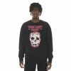 Cult Of Individuality Crew Neck Fleece Sweatshirt Sweatshirts, Sweaters & Hoodies Black
