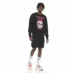 Cult Of Individuality Crew Neck Fleece Sweatshirt Sweatshirts, Sweaters & Hoodies Black -Cult of Individuality Shop unnamed file 877