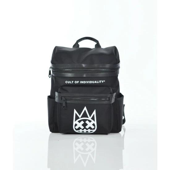 Cult Of Individuality Printed Logo Graphic Backpack Backpacks Black 1 Cult Of Individuality Printed Logo Graphic Backpack Backpacks Black