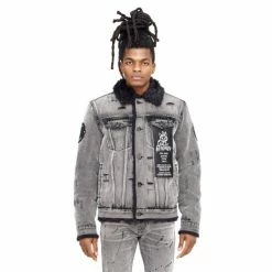 Cult Of Individuality Naughty Type 3 Denim Jacket Denim & Bottoms 7 Year Black