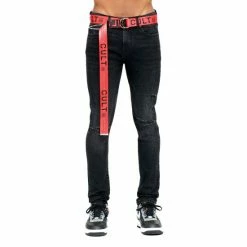 Cult Of Individuality Cult Logo Belt Belts Scarlet