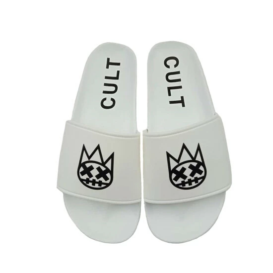 Cult Of Individuality Slide Sandals White 1 Cult Of Individuality Slide Sandals White