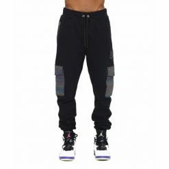 Cult Of Individuality Sweatpant In Black /W 3M Denim & Bottoms -Cult of Individuality Shop unnamed file 979