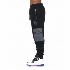 Cult Of Individuality Sweatpant In Black /W 3M Denim & Bottoms -Cult of Individuality Shop unnamed file 981