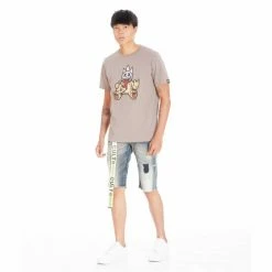 Cult Of Individuality Belted Rocker Short Shorts Moss -Cult of Individuality Shop unnamed file 989