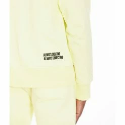 Cult Of Individuality Crew Neck Fleece Sweetshirt Sweatshirts, Sweaters & Hoodies Lemonade -Cult of Individuality Shop unnamed file 996