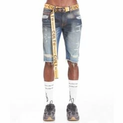 Cult Of Individuality Belted Rocker Short Shorts Haven